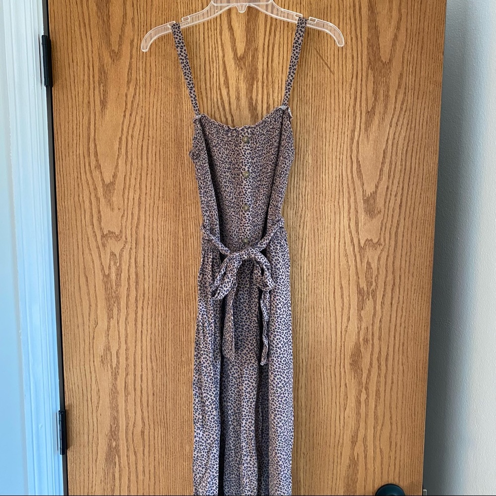 Abercrombie Cheetah Jumpsuit